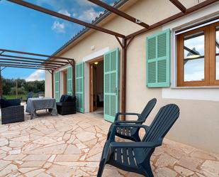 Terrassa de Finca rústica de lloguer en Campos amb Aire condicionat, Piscina i Moblat