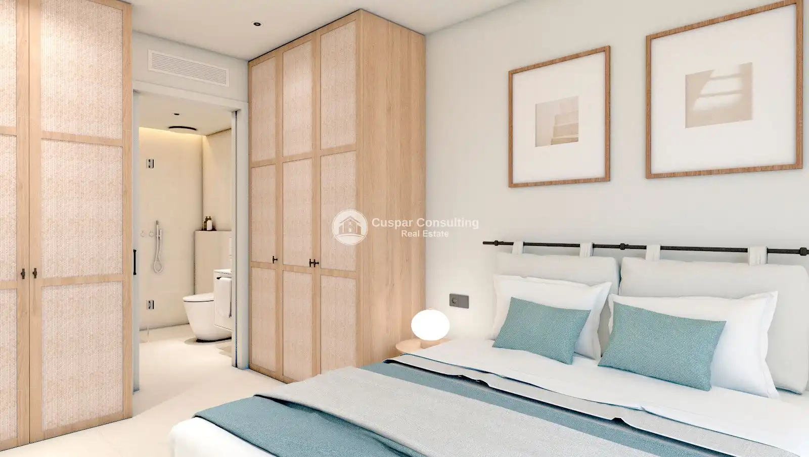 Dormitori de Apartament en venda en Pilar de la Horadada amb Aire condicionat, Calefacció i Jardí privat