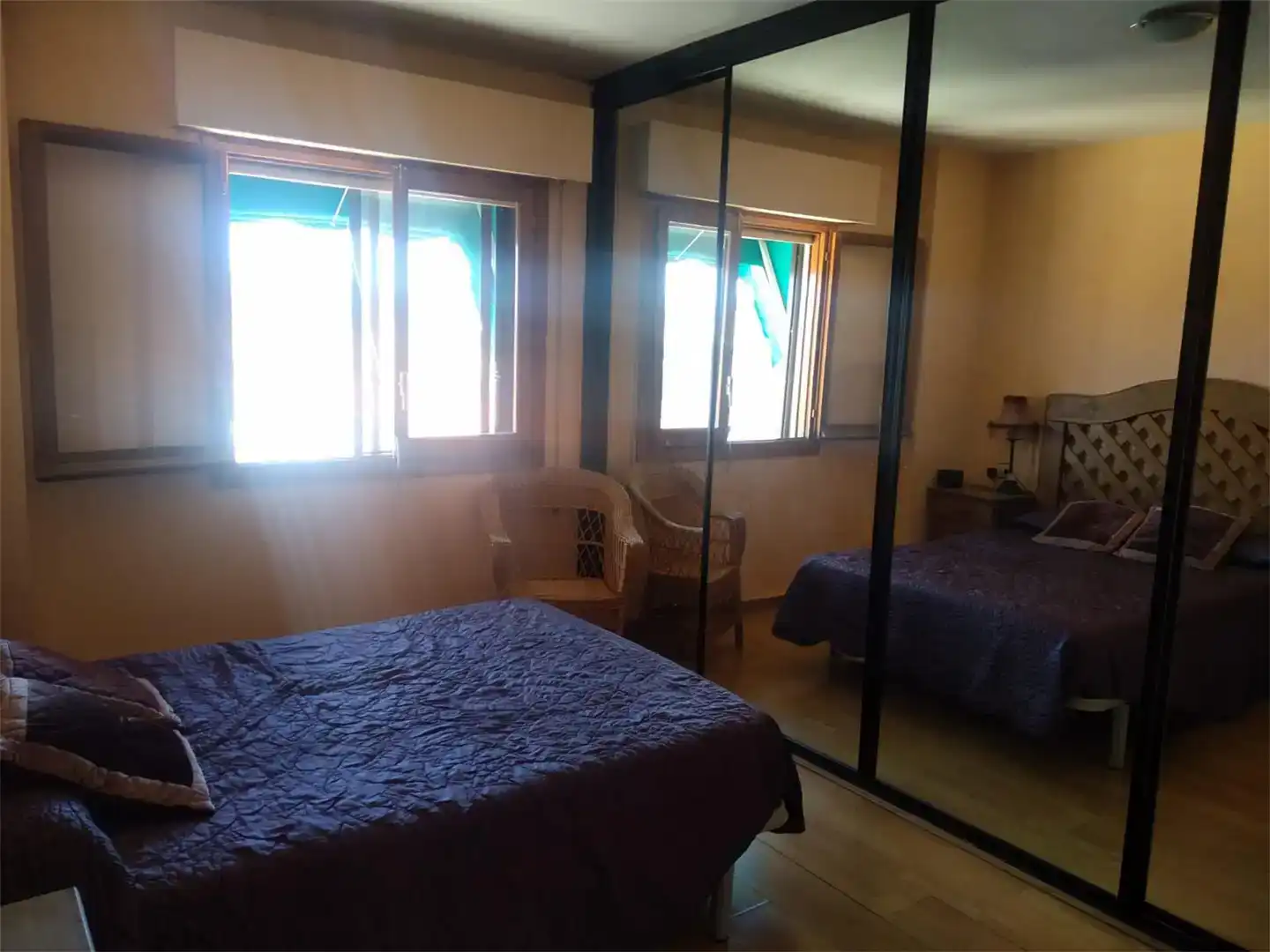 Bedroom of Flat for sale in Plasencia  with Air Conditioner and Balcony