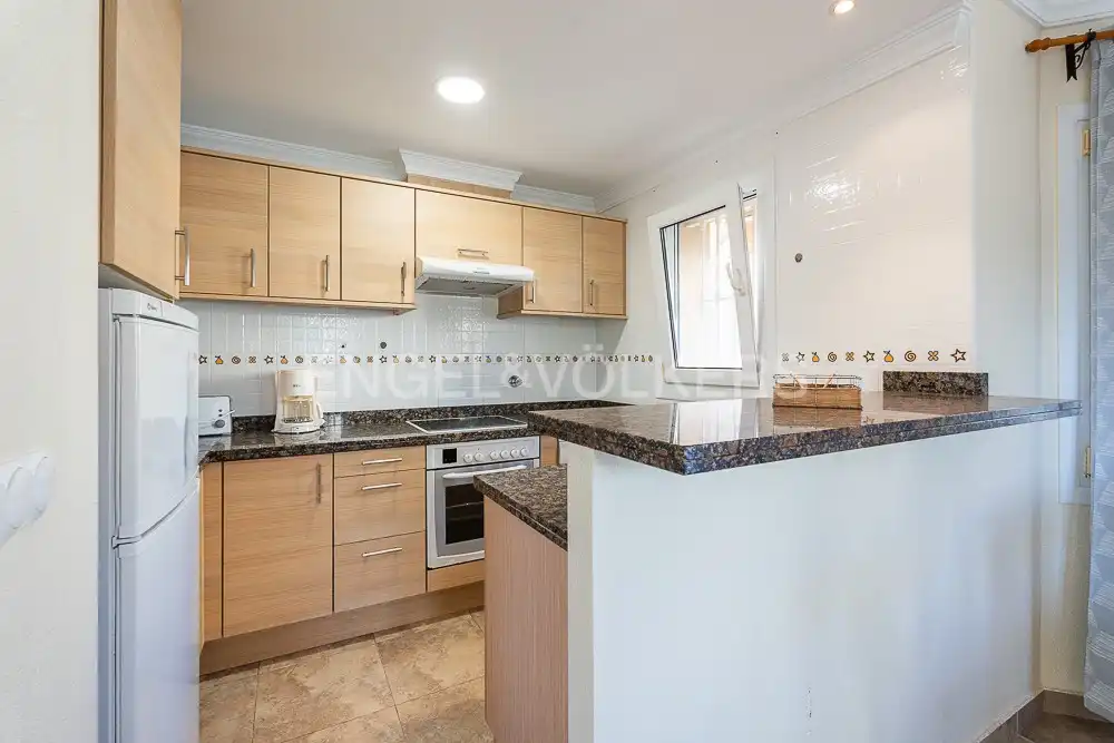Kitchen of Houses for sale in Oliva  with Air Conditioner, Heating and Private garden