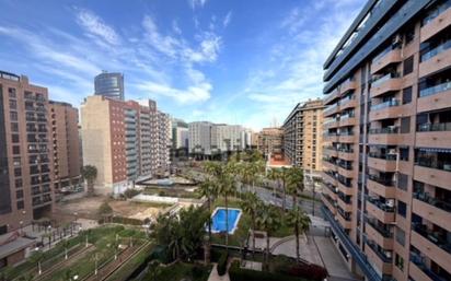 Exterior view of Flat for sale in  Valencia Capital  with Air Conditioner and Balcony