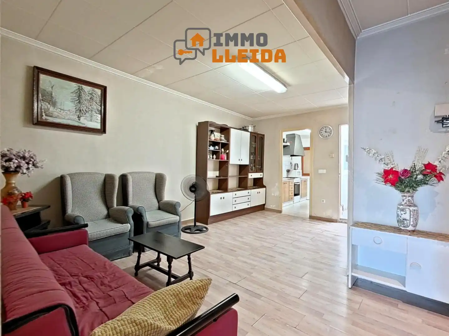 Vista exterior de Casa o chalet en venta en Castellserà con Calefacción, Parquet y Terraza