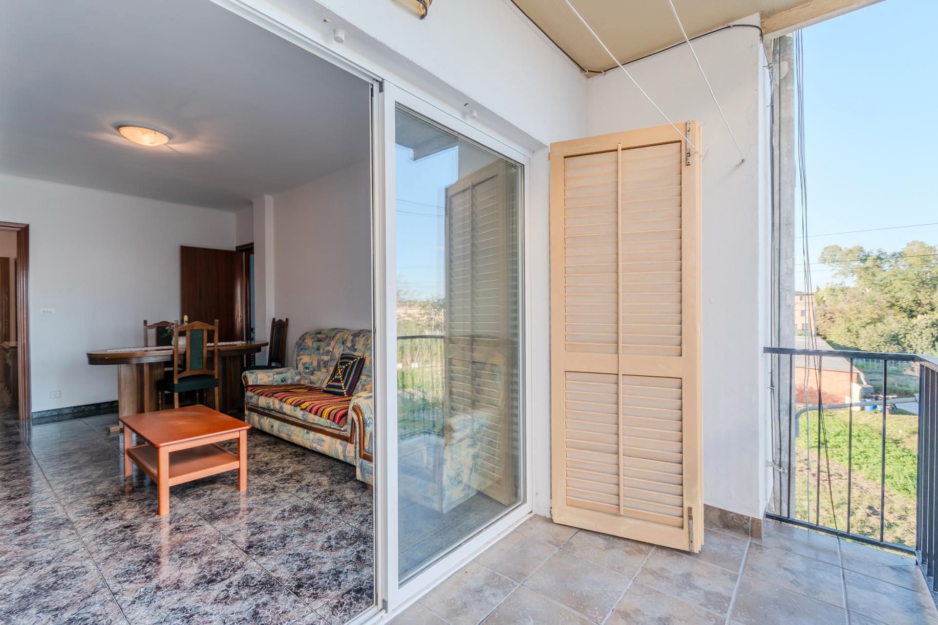 Terraza de Piso en venta en Sarrià de Ter con Calefacción y Balcón
