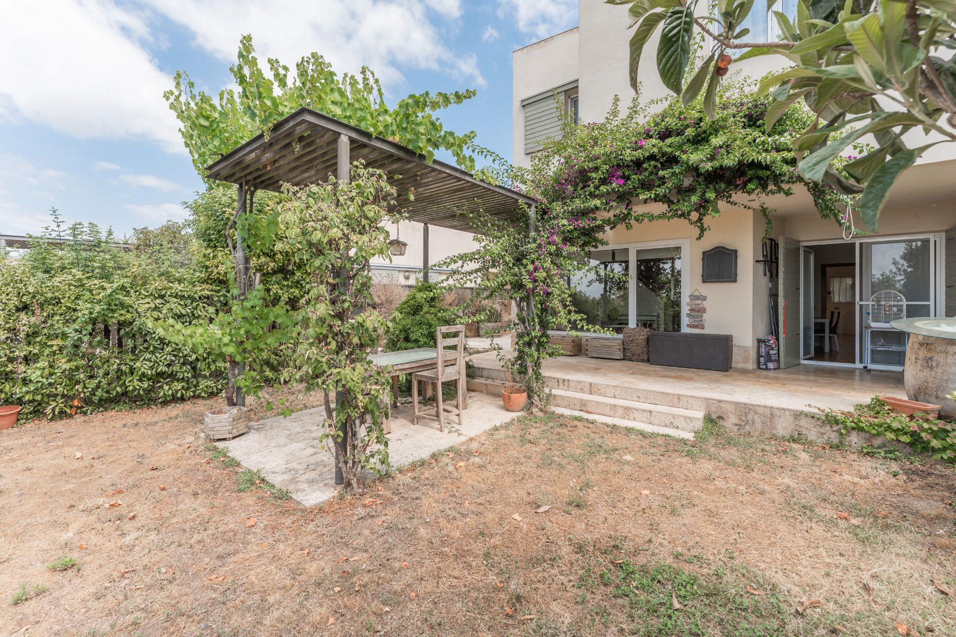 Garden of Single-family semi-detached for sale in Cànoves I Samalús  with Heating, Private garden and Parquet flooring