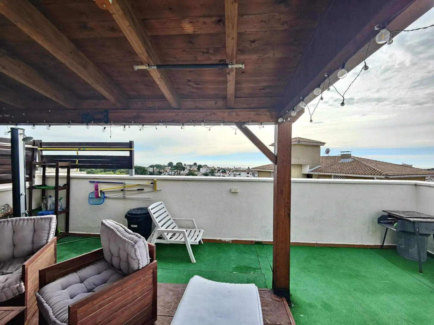 Terrace of Attic for sale in El Vendrell  with Air Conditioner, Heating and Private garden