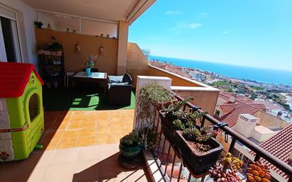 Terrace of Attic for sale in Benalmádena  with Air Conditioner, Heating and Private garden