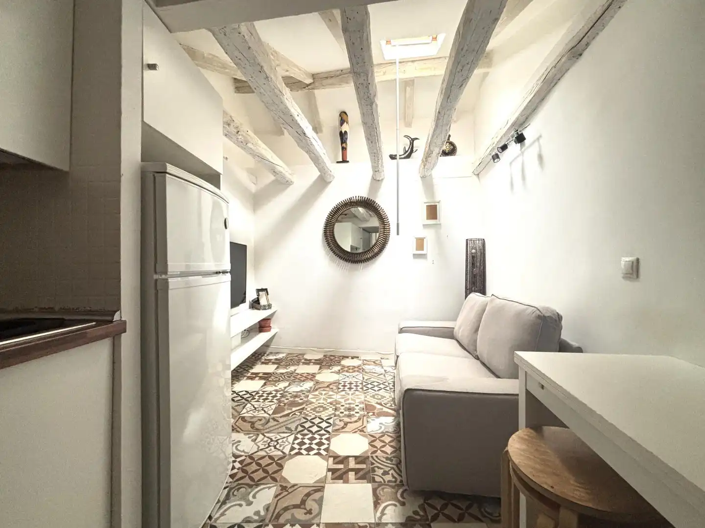 Sala de estar de Apartamento en venta en Madrid con Aire acondicionado, Calefacción y Trastero