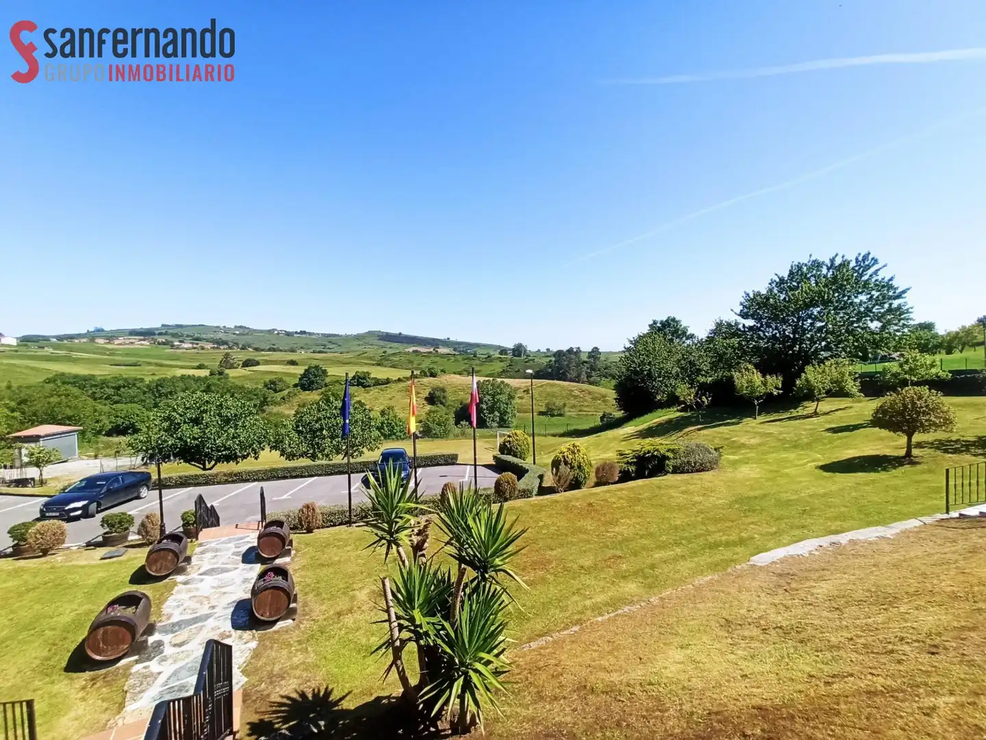 Jardín de Piso de alquiler en Santillana del Mar con Calefacción, Jardín privado y Terraza
