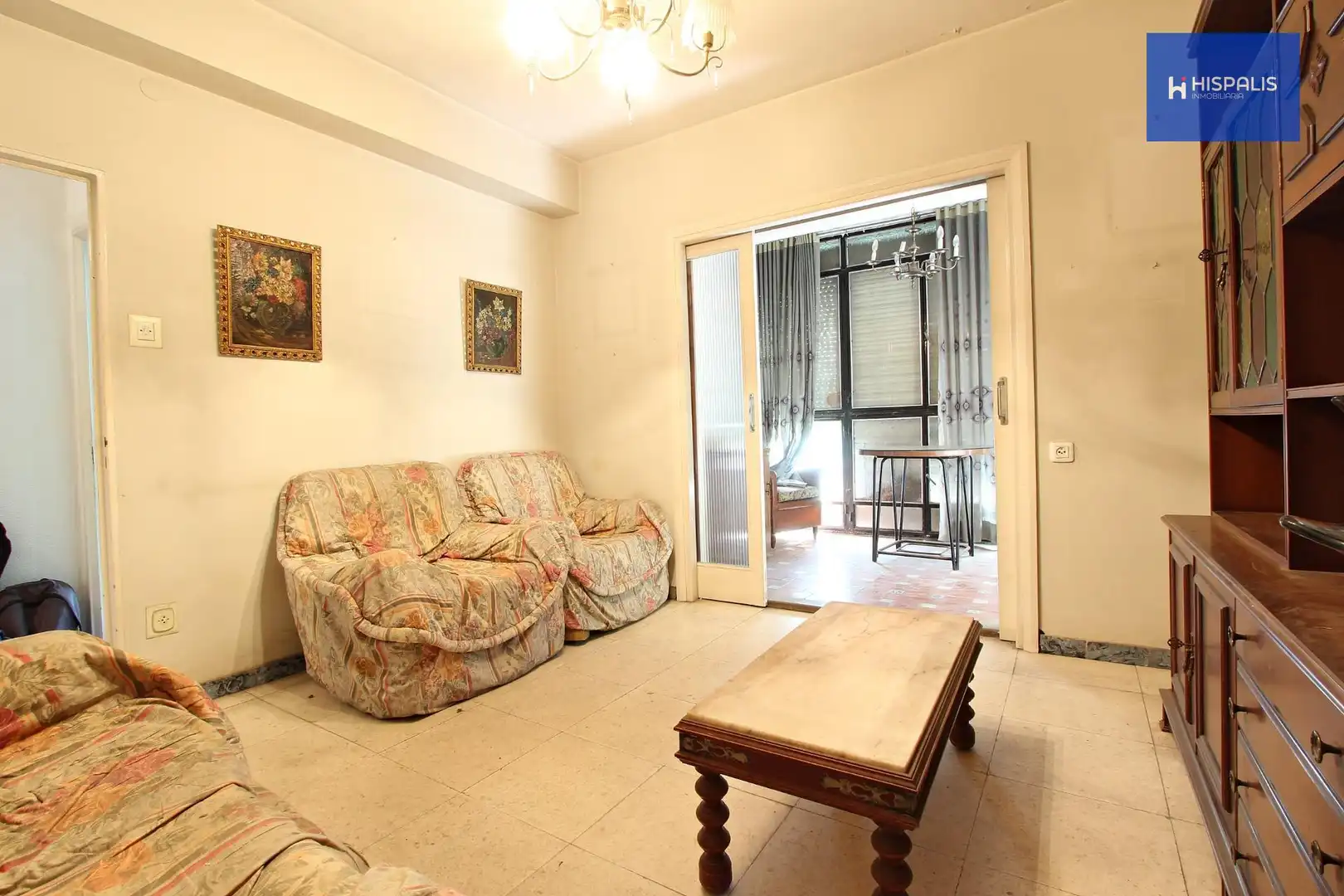 Sala d'estar de Pis en venda en Sevilla amb Balcó