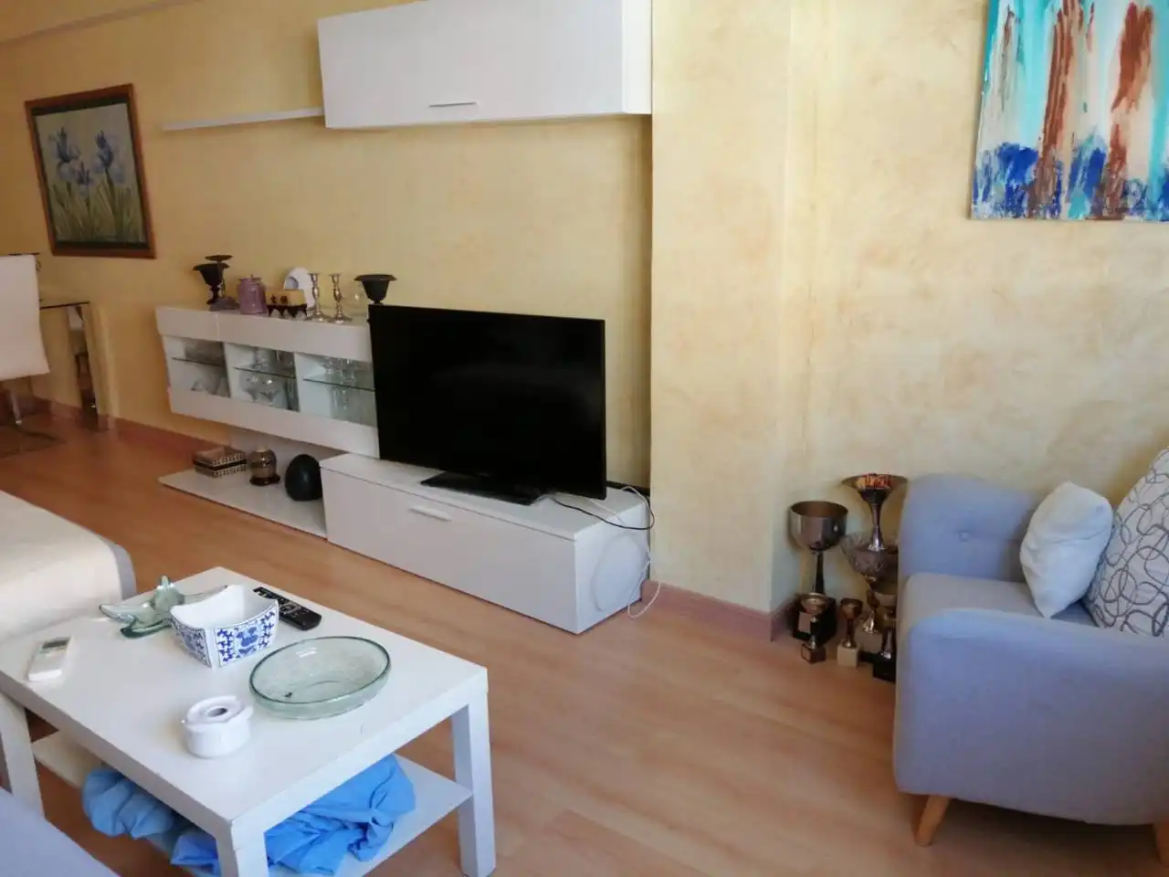 Sala de estar de Piso en venta en Móstoles con Aire acondicionado, Calefacción y Trastero