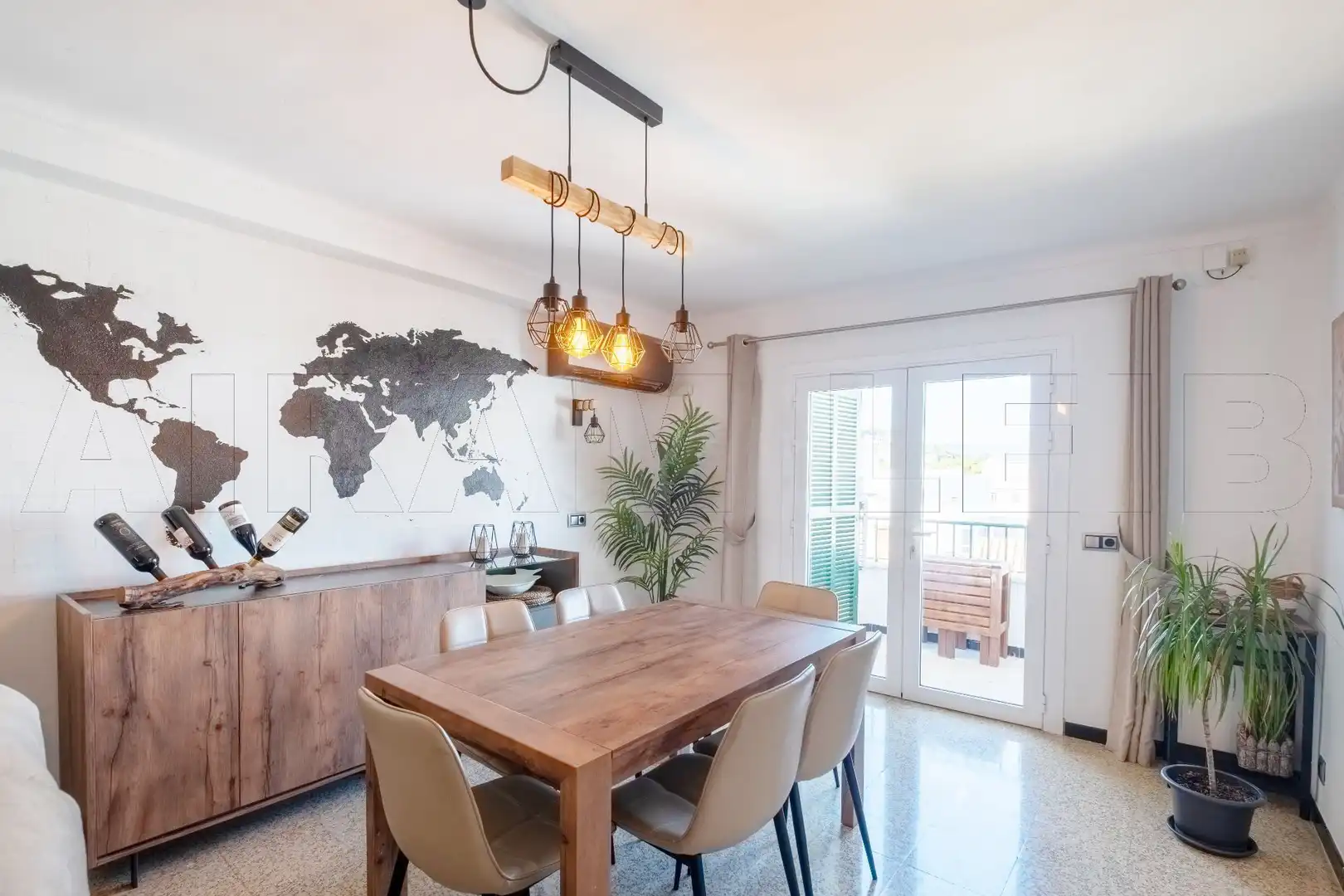 Dining room of Flat for sale in Pollença  with Air Conditioner