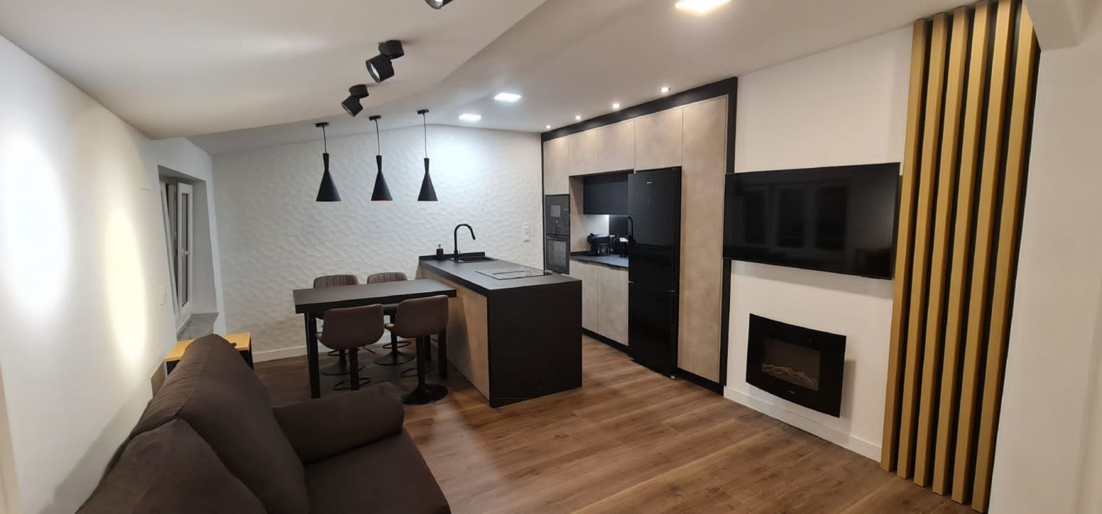 Kitchen of Attic to rent in Oviedo   with Heating and Furnished