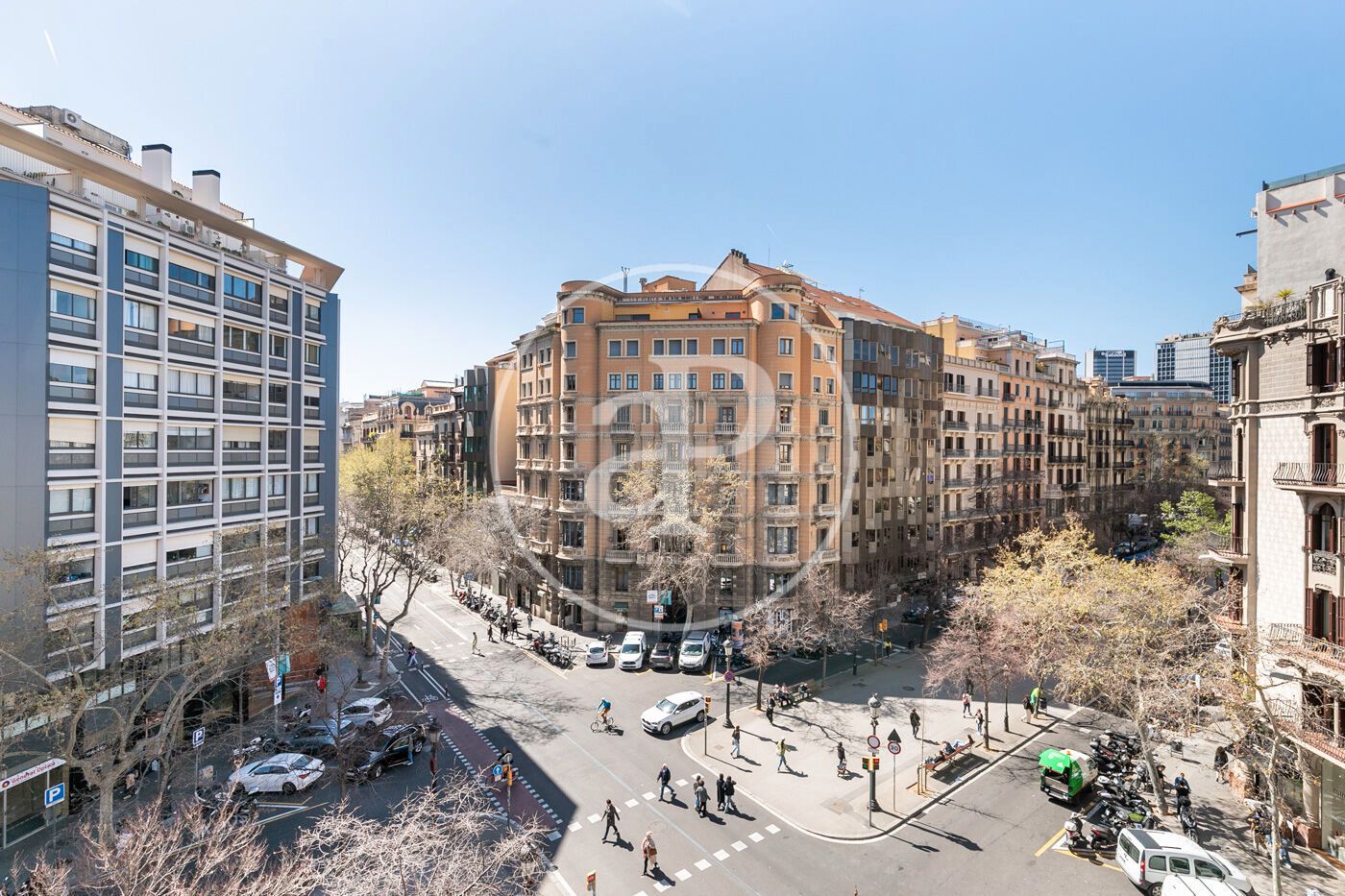 Exterior view of Flat for sale in  Barcelona Capital  with Air Conditioner, Heating and Balcony