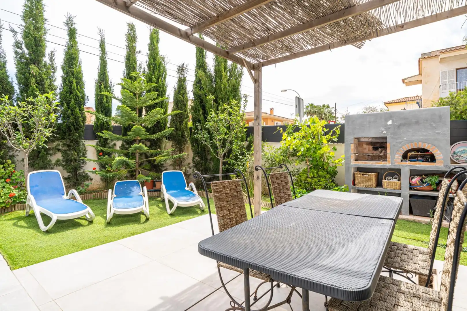 Terrassa de Casa o xalet en venda en Calvià amb Aire condicionat, Calefacció i Jardí privat