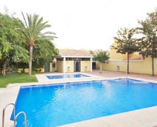 Swimming pool of Single-family semi-detached for sale in Málaga Capital  with Air Conditioner and Terrace