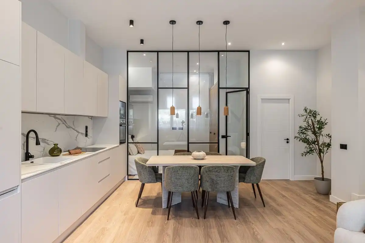 Cocina de Planta baja en venta en Madrid con Aire acondicionado, Calefacción y Trastero