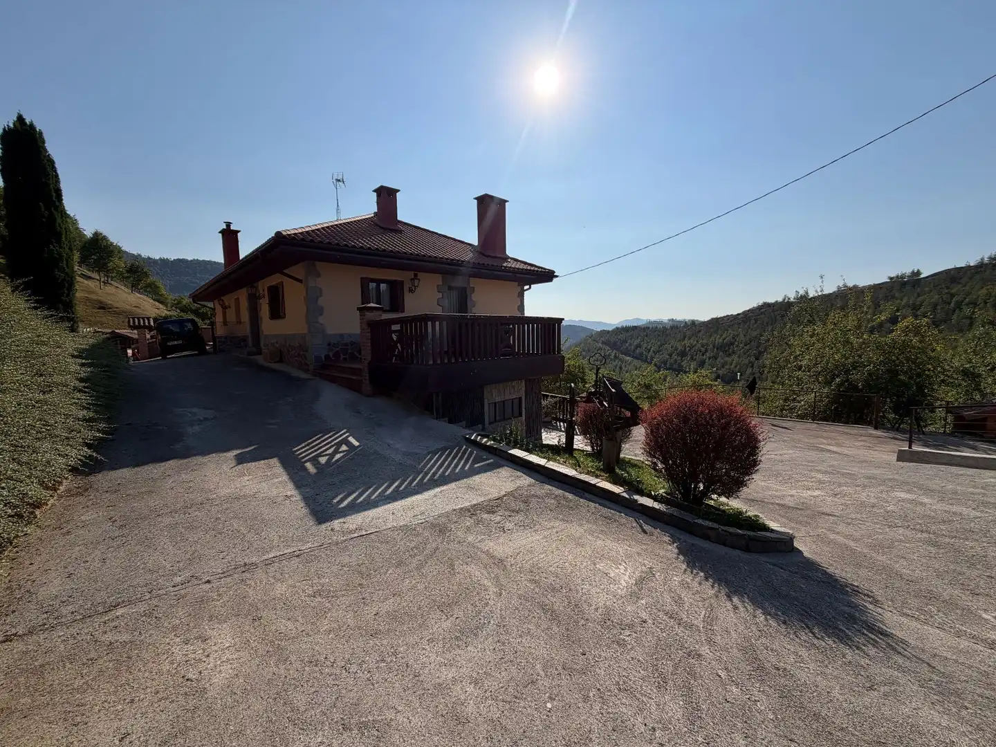 Vista exterior de Casa o chalet en venta en Zaldibia con Calefacción y Trastero