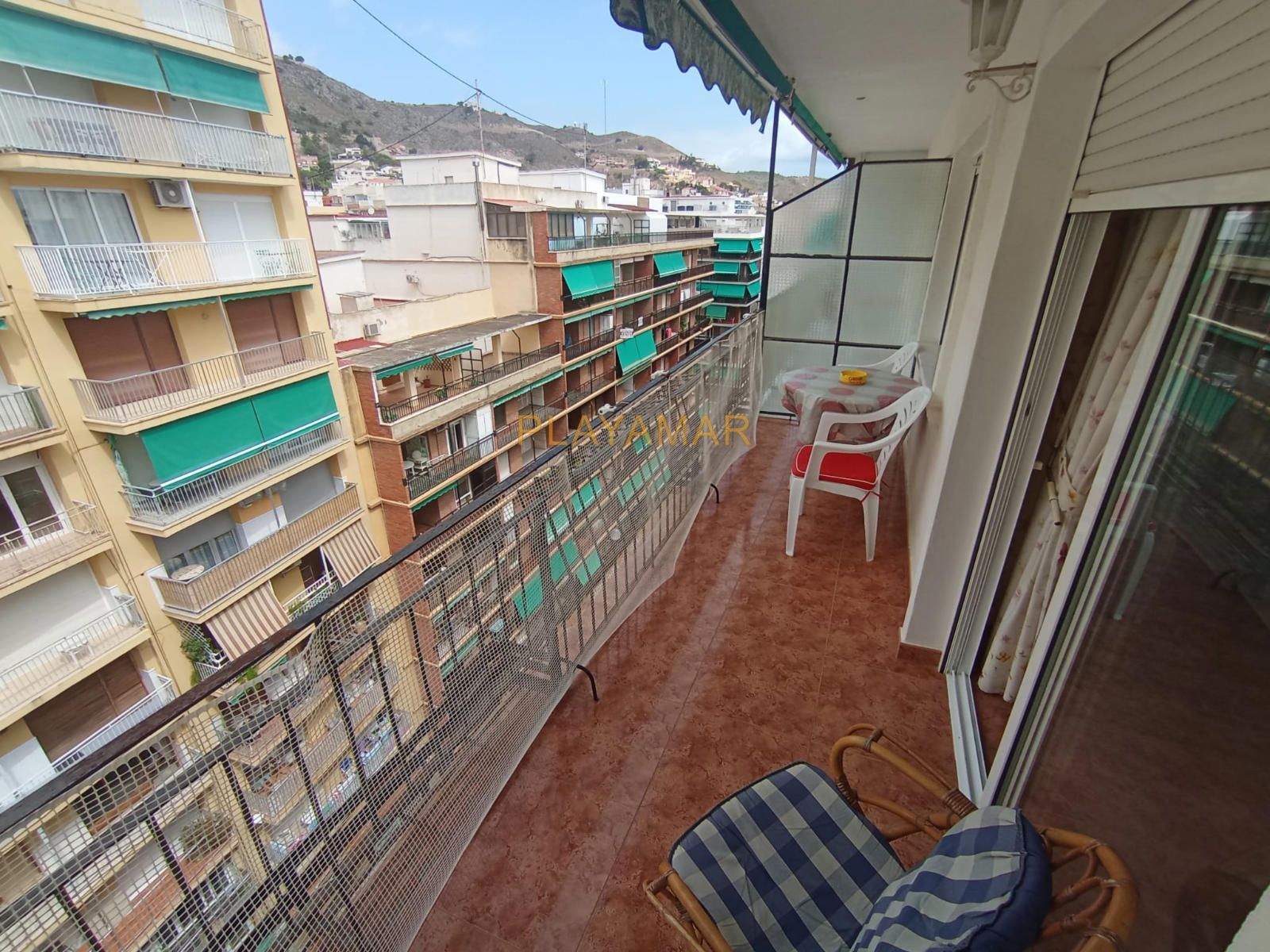 Balcony of Flat for sale in Cullera  with Heating, Terrace and Furnished