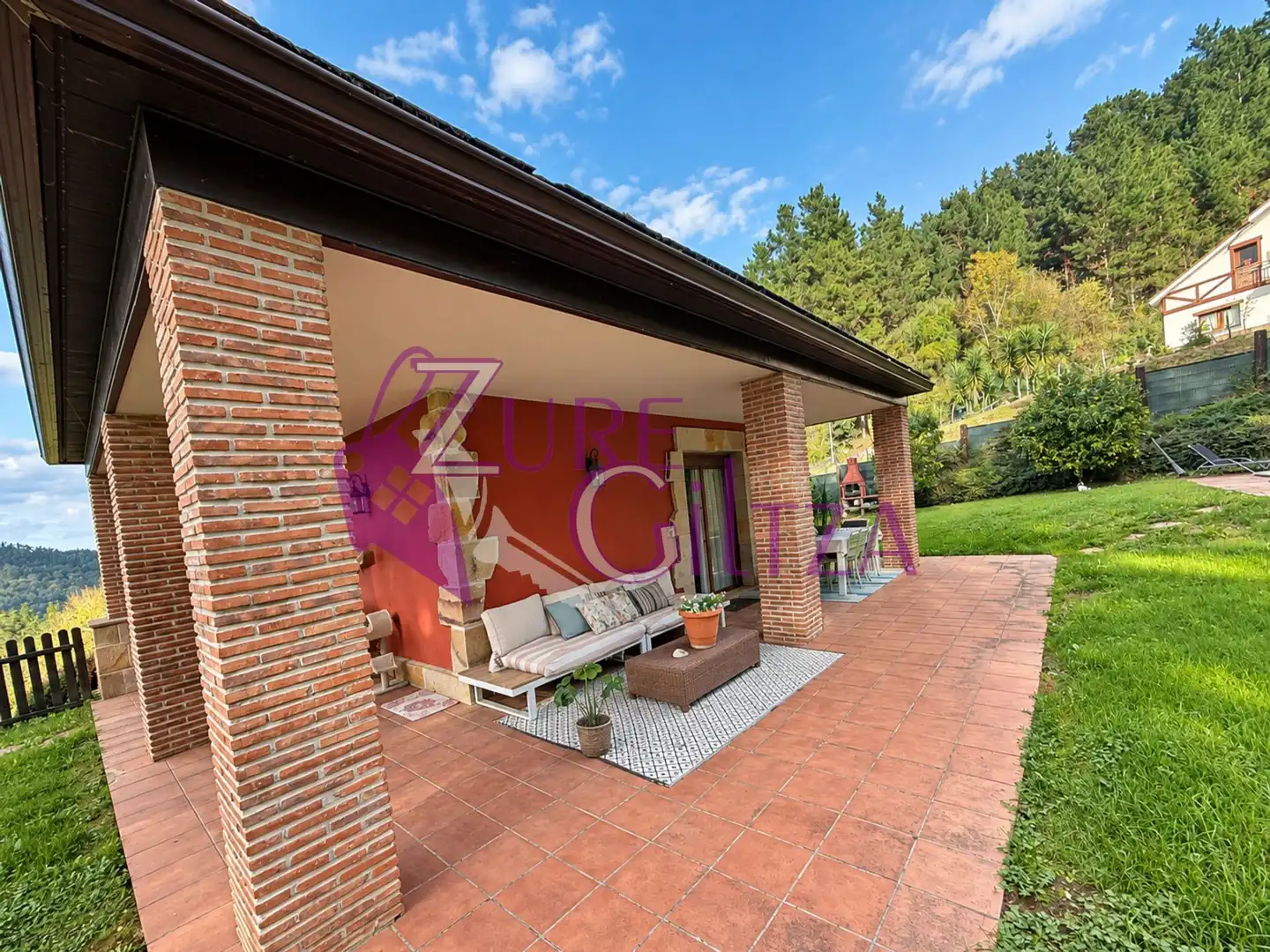 Terrassa de Casa o xalet en venda en Lemoa, Bizkaia