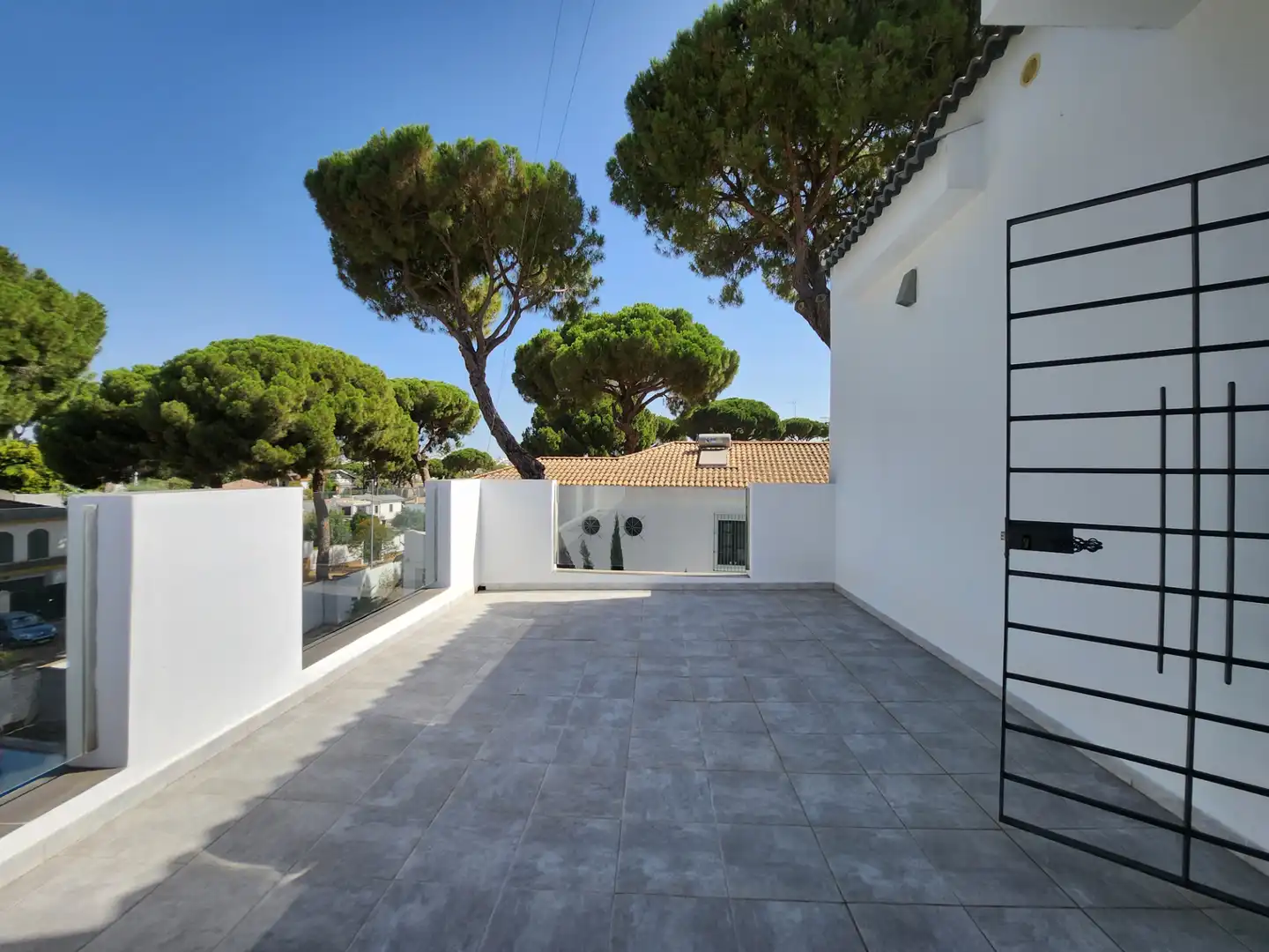 Terraza de Casa o chalet en venta en Alcalá de Guadaira con Aire acondicionado, Calefacción y Jardín privado