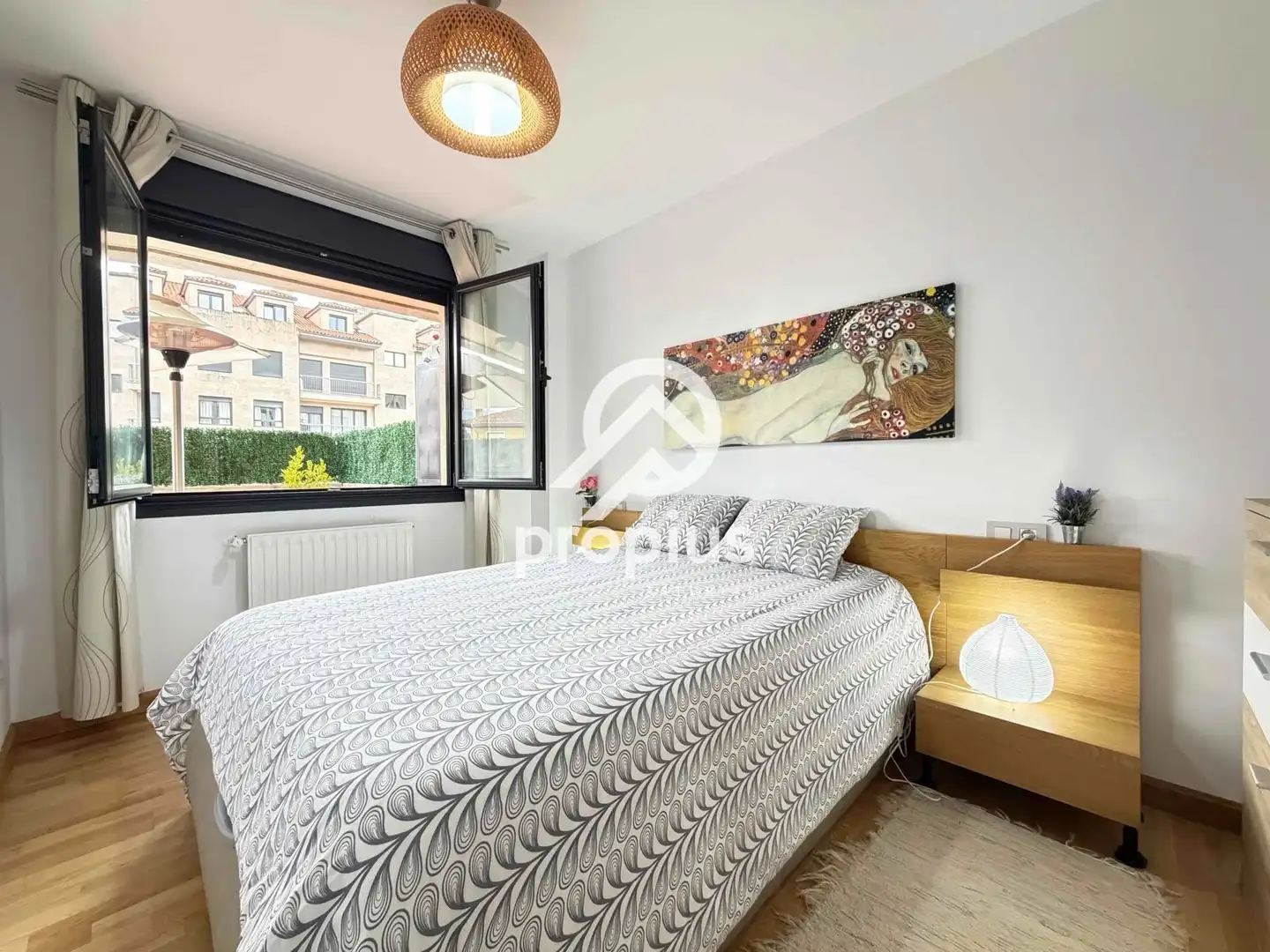 Bedroom of Flat for sale in Llanes  with Heating, Terrace and Storage room