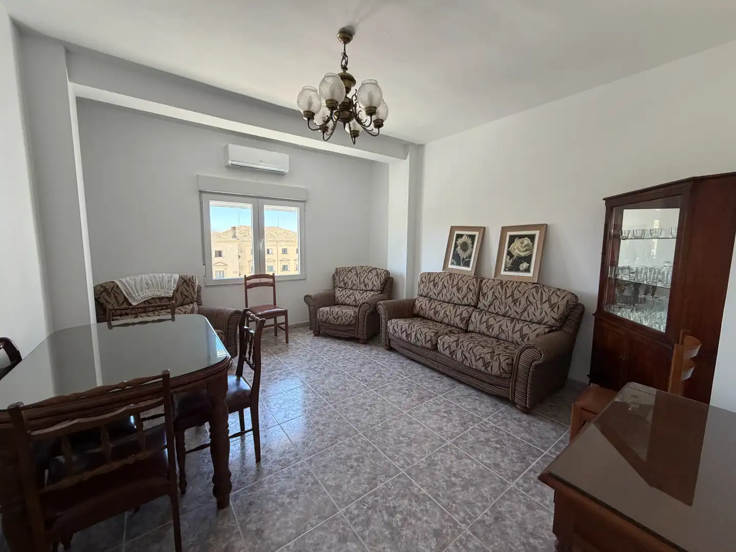 Sala de estar de Piso de alquiler en Úbeda con Aire acondicionado, Trastero y Amueblado