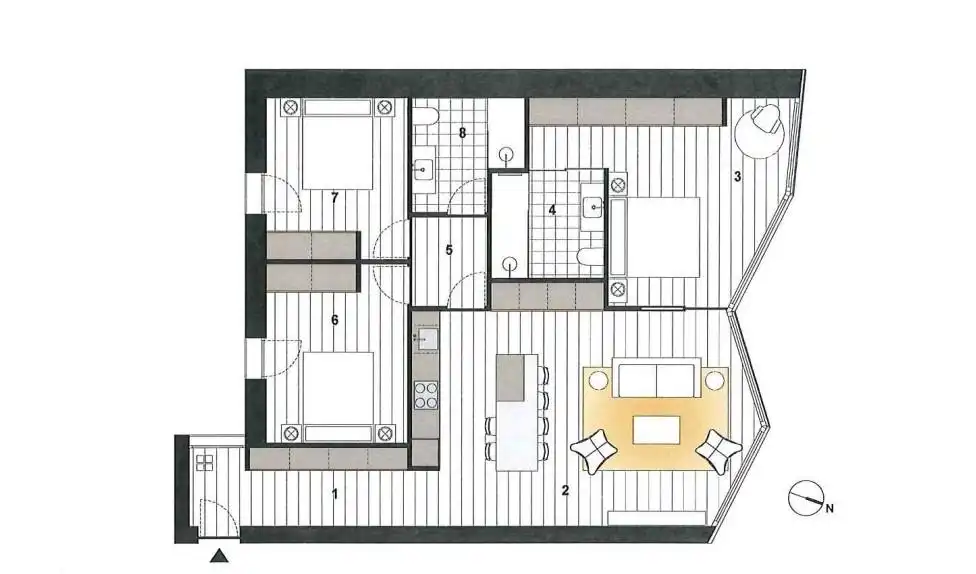 Wohnung zum Verkauf in Andorra la Vella mit Klimaanlage, Heizung und Terrasse