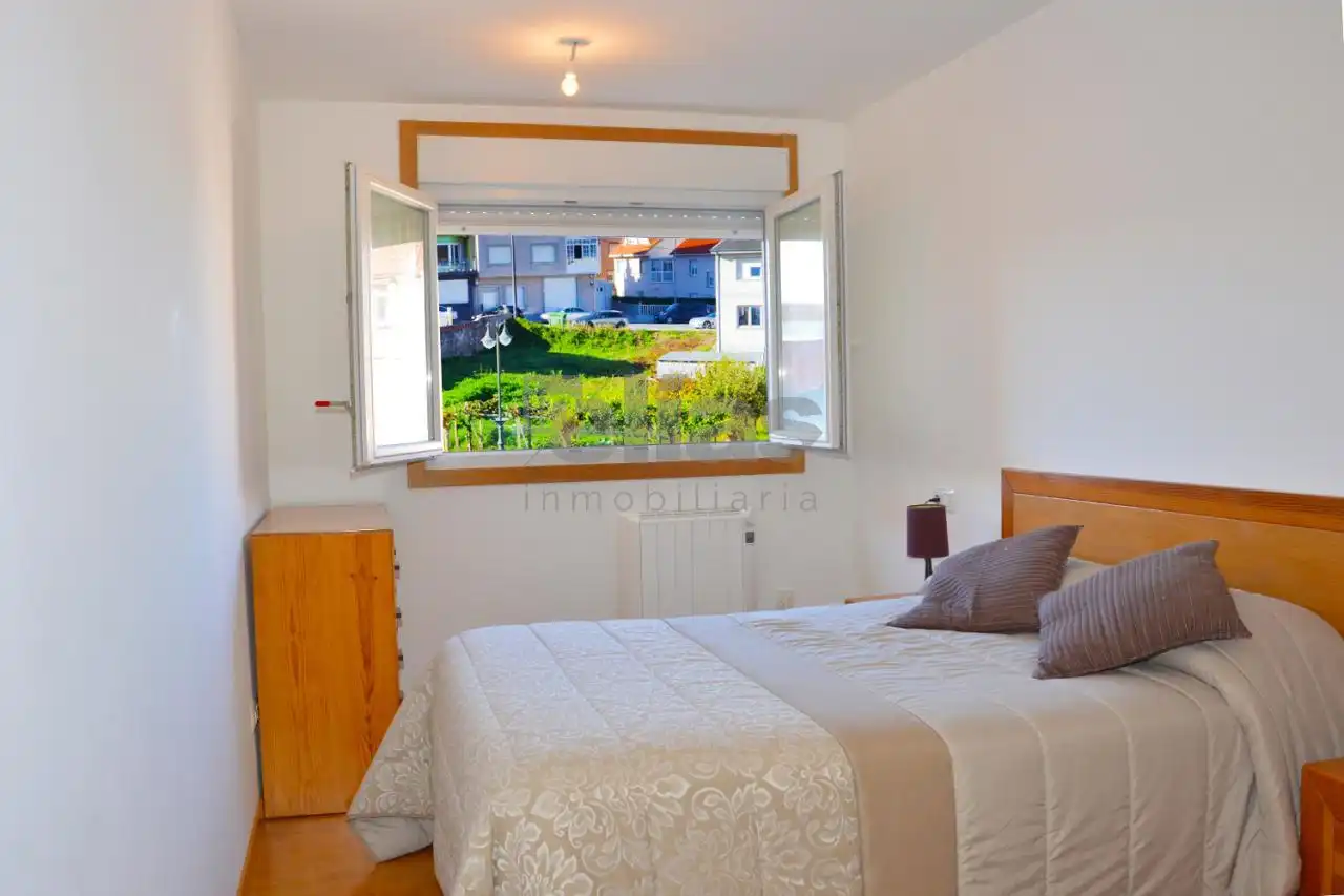Bedroom of Flat for sale in Cabana de Bergantiños  with Heating, Storage room and Furnished