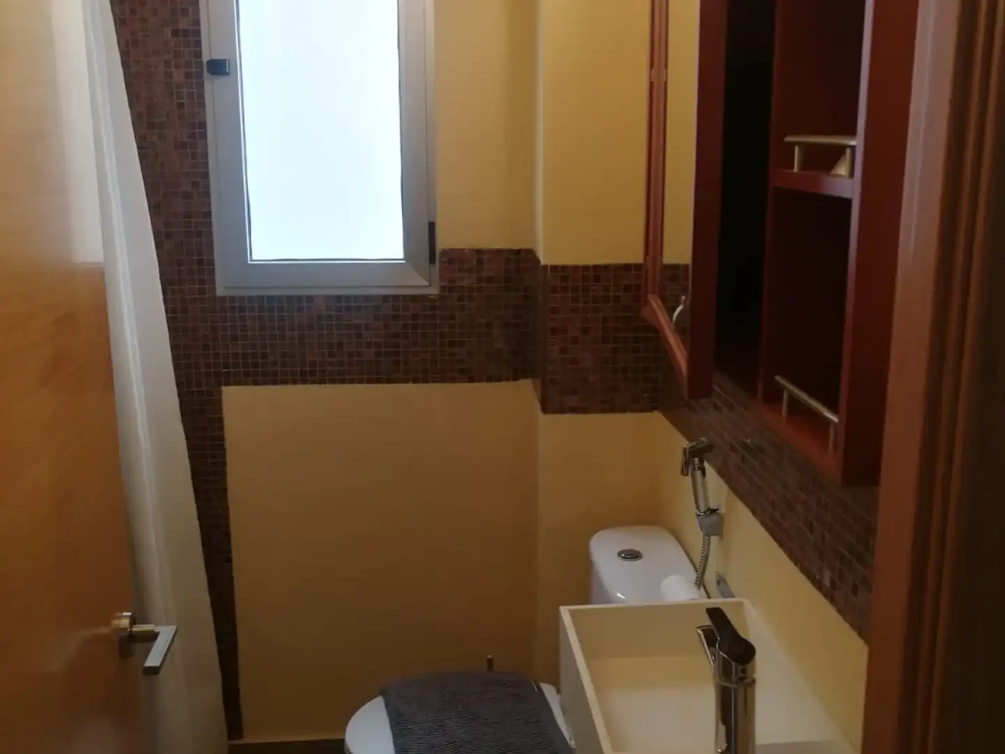 Bathroom of Flat for rent in Murcia  with Air Conditioner, Terrace and Furnished