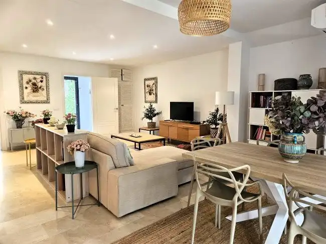 Living room of Detached homes for rent in Sotogrande  with Air Conditioner, Private garden and Terrace