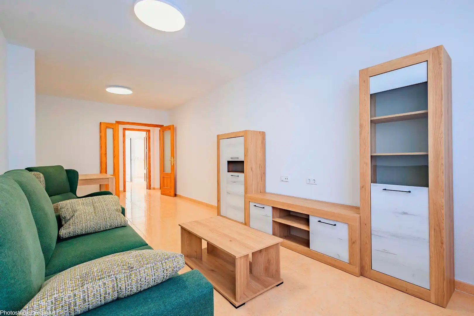 Living room of Flat for rent in Almoradí  with Terrace, Swimming Pool and Furnished