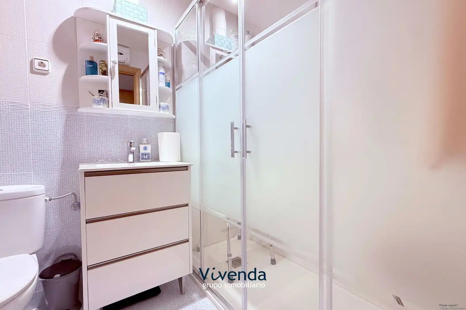 Badezimmer von Wohnung zum Verkauf in Arroyomolinos (Madrid) mit Klimaanlage, Heizung und Abstellraum
