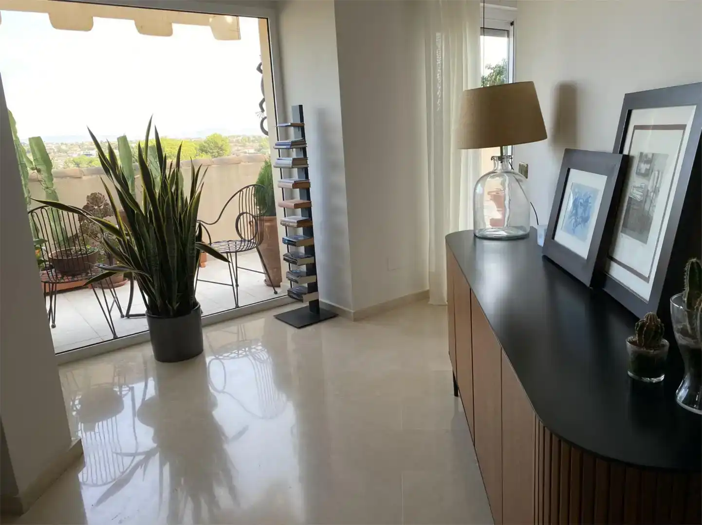 Sala d'estar de Pis en venda en Cartagena amb Aire condicionat i Balcó