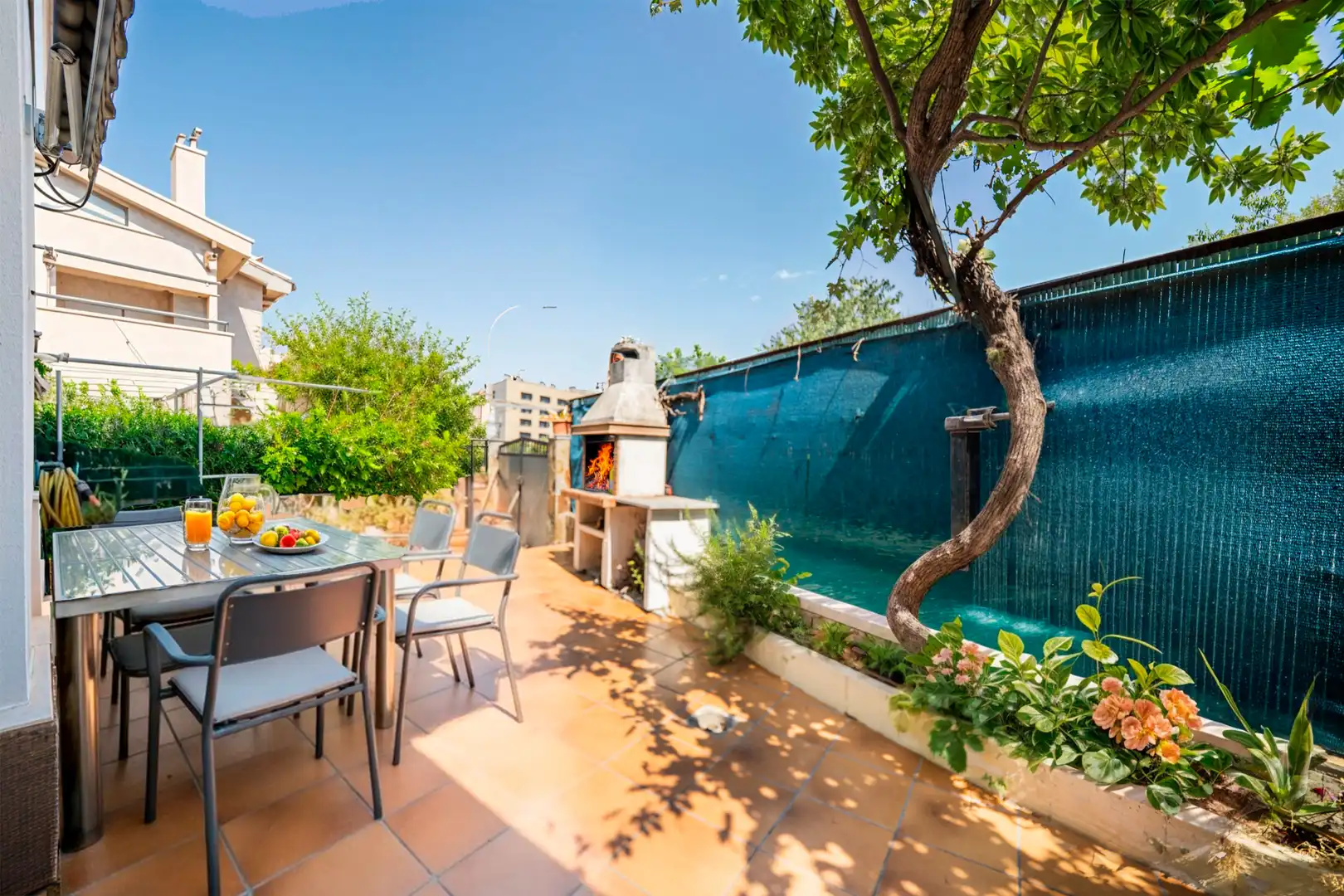 Terraza de Casa o chalet en venta en Santa Perpètua de Mogoda con Calefacción, Terraza y Trastero