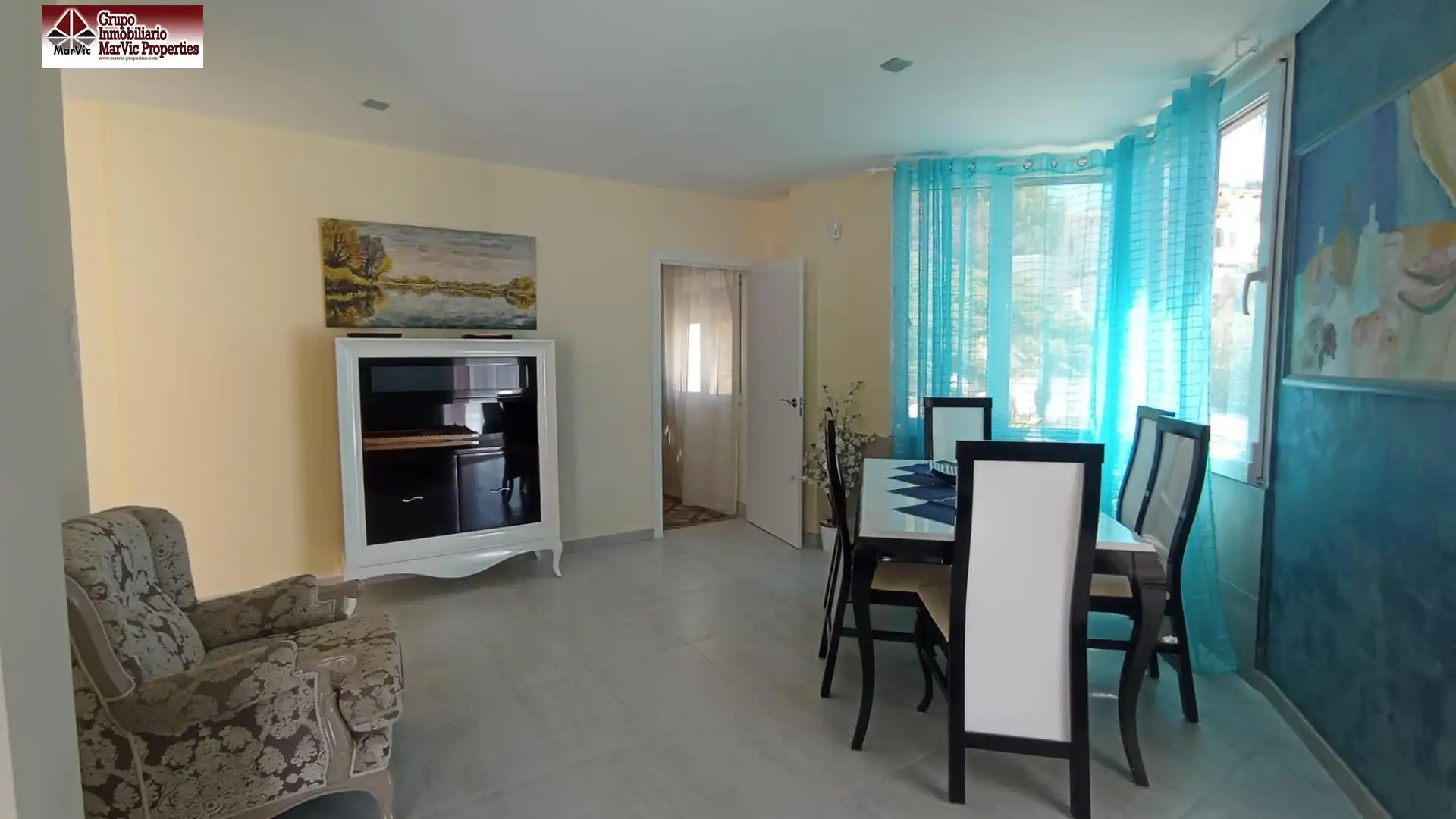 Comedor de Casa o chalet en venta en Altea con Aire acondicionado, Jardín privado y Terraza