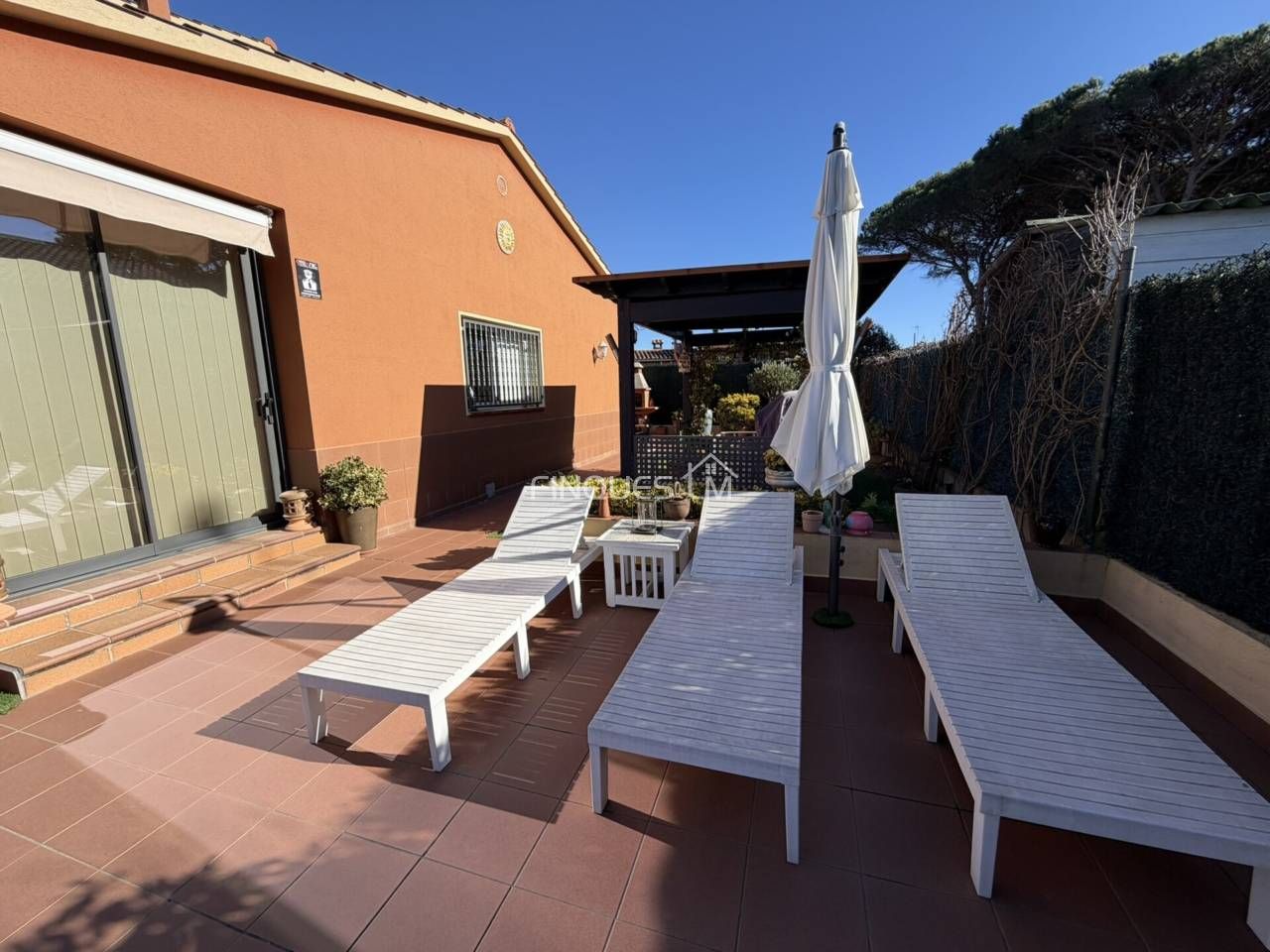 Terrassa de Casa o xalet en venda en Vidreres amb Aire condicionat, Calefacció i Jardí privat