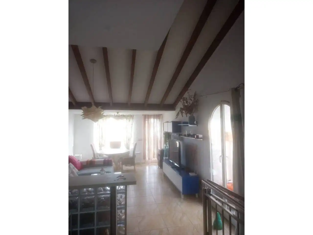 Wohnzimmer von Wohnung zum Verkauf in Santa Pola mit Klimaanlage, Terrasse und Gemeinschaftspool