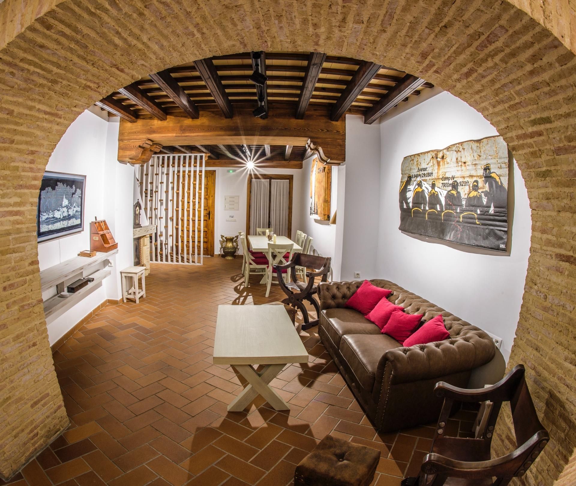 Sala de estar de Casa adosada en venta en Sanlúcar de Barrameda con Aire acondicionado y Terraza