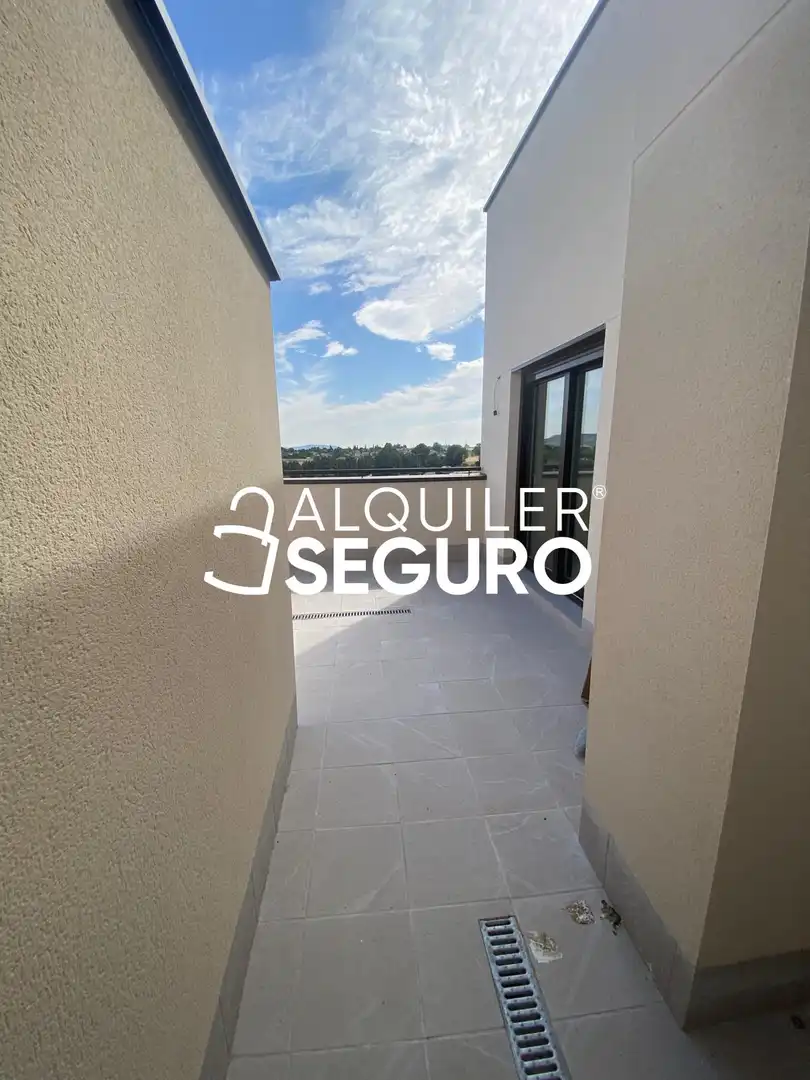 Balcony of Flat for rent in Azuqueca de Henares  with Heating, Terrace and Swimming Pool