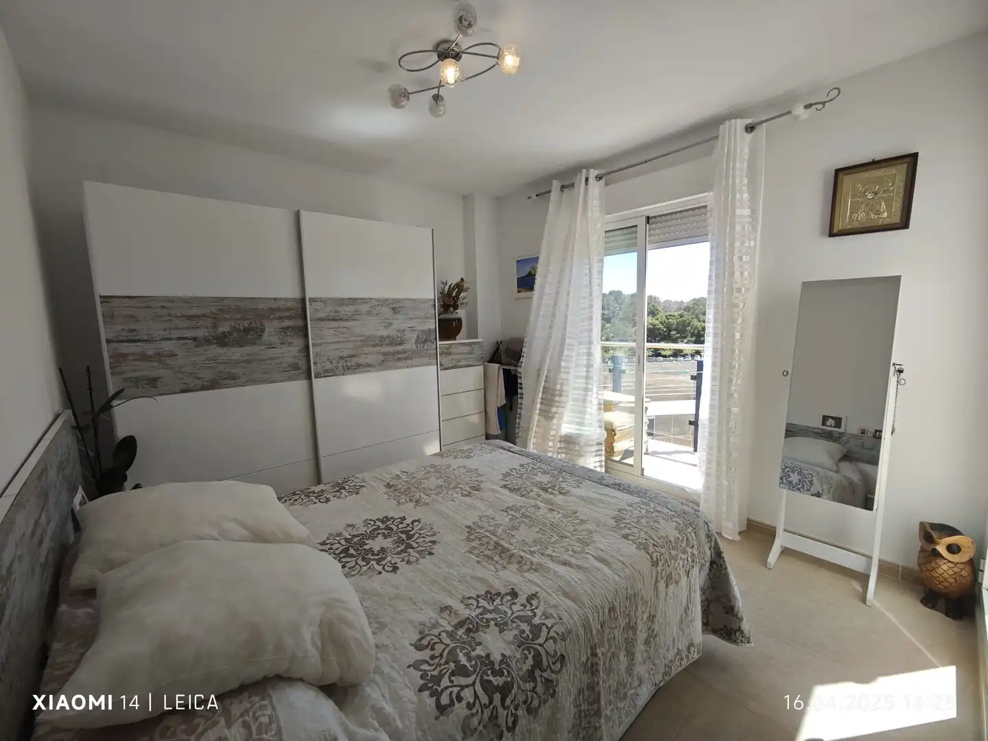 Dormitori de Apartament en venda en Calpe / Calp amb Aire condicionat, Calefacció i Jardí privat
