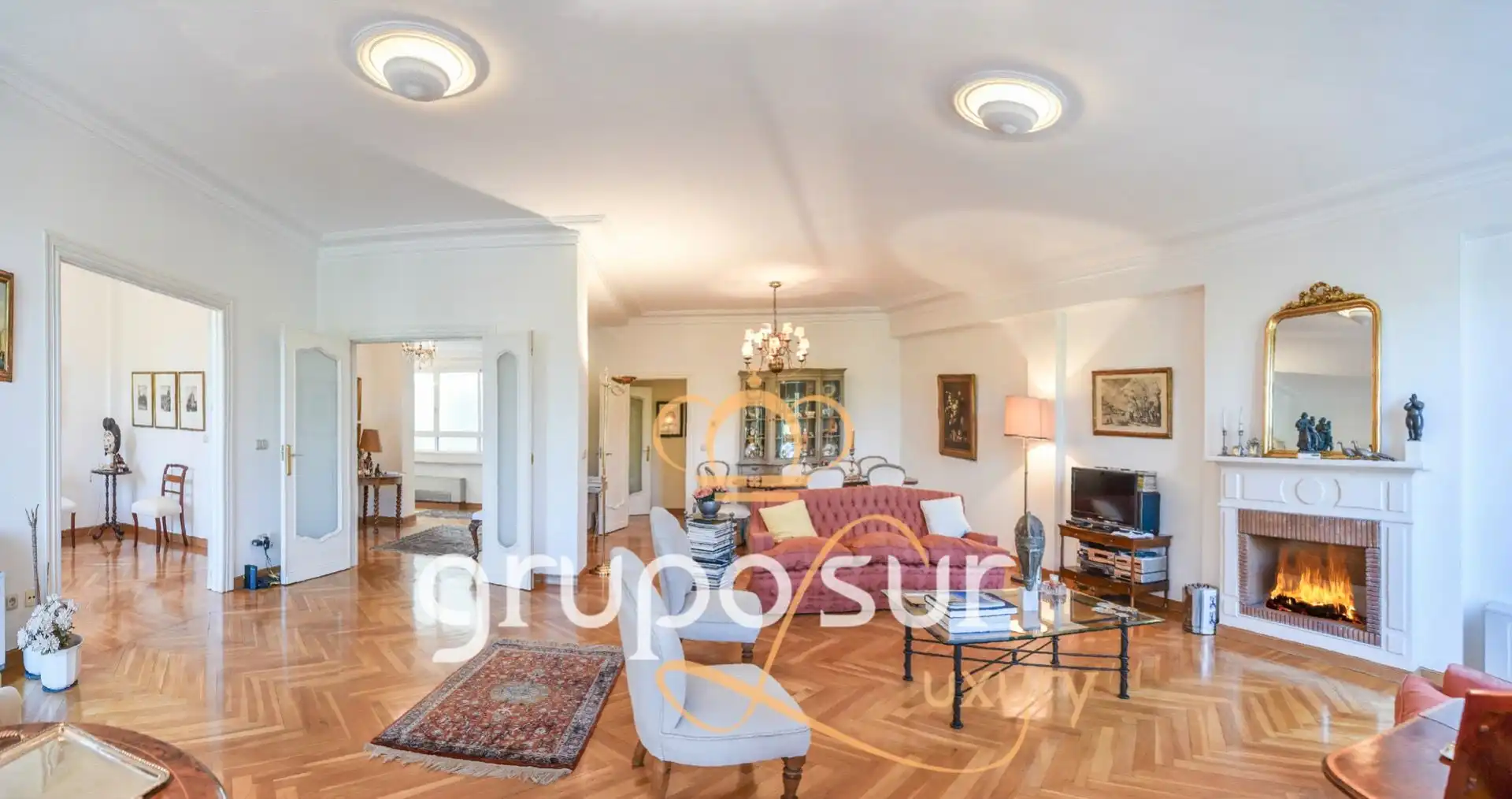Sala d'estar de Pis en venda en Valladolid amb Calefacció, Parquet i Terrassa