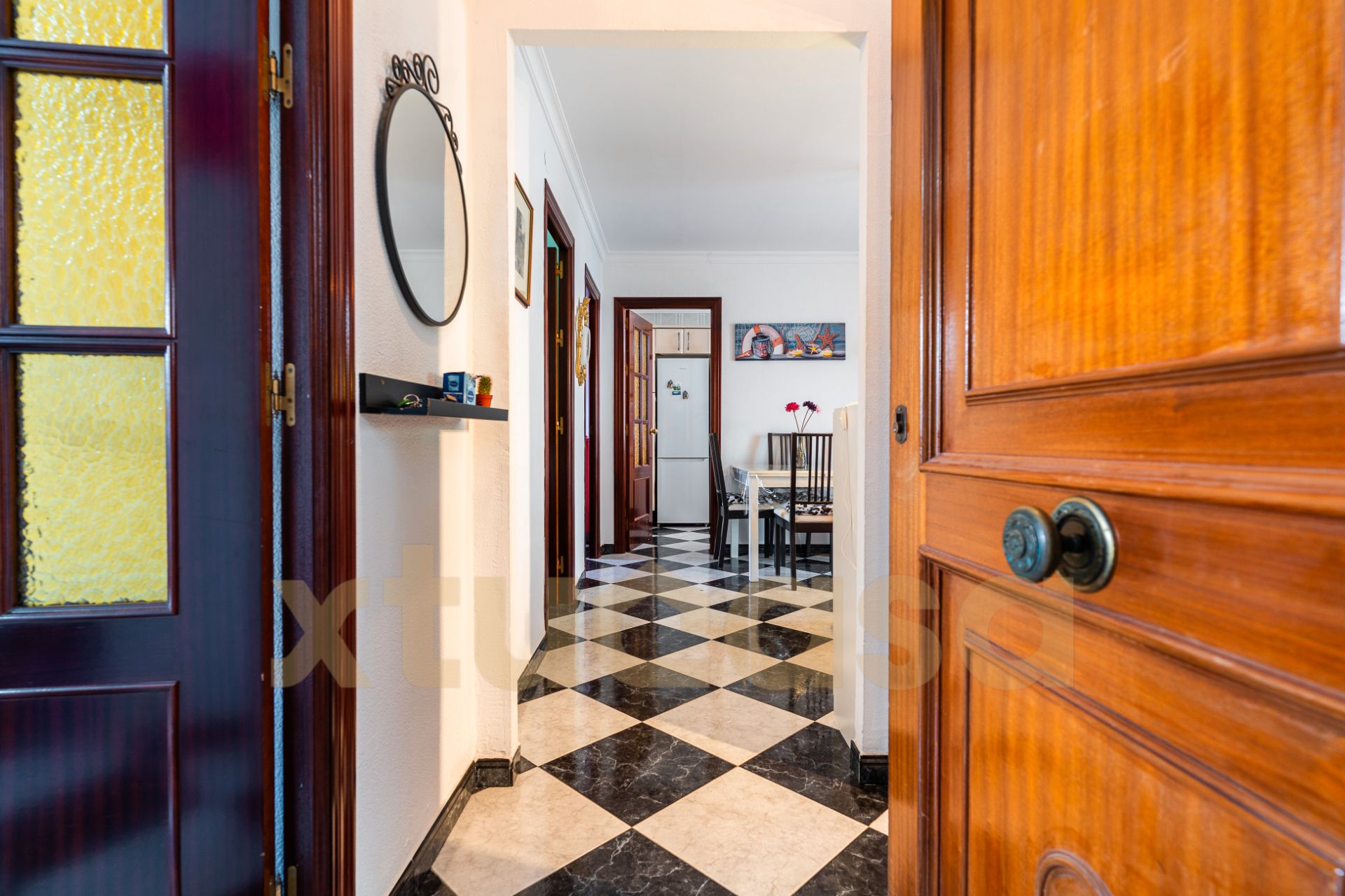 Flat for sale in San Fernando  with Air Conditioner and Furnished