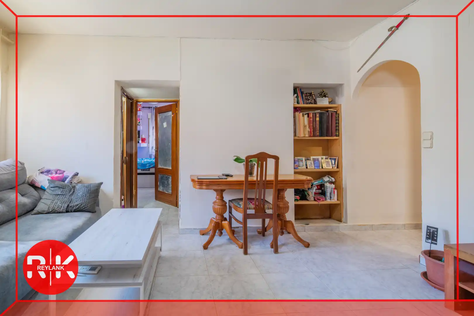 Wohnzimmer von Wohnung zum Verkauf in Coslada mit Klimaanlage