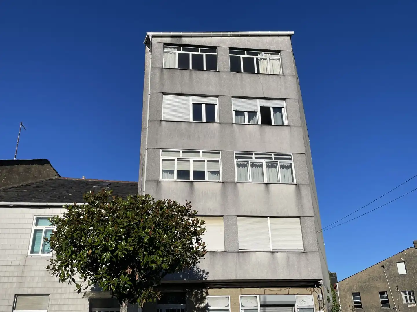 Exterior view of Flat for sale in As Pontes de García Rodríguez   with Terrace and Storage room