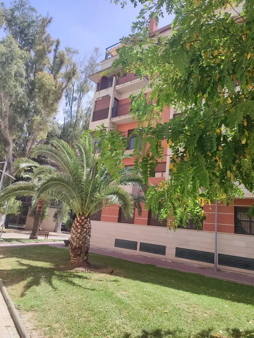 Vista exterior de Pis de lloguer en Murcia amb Aire condicionat, Calefacció i Moblat