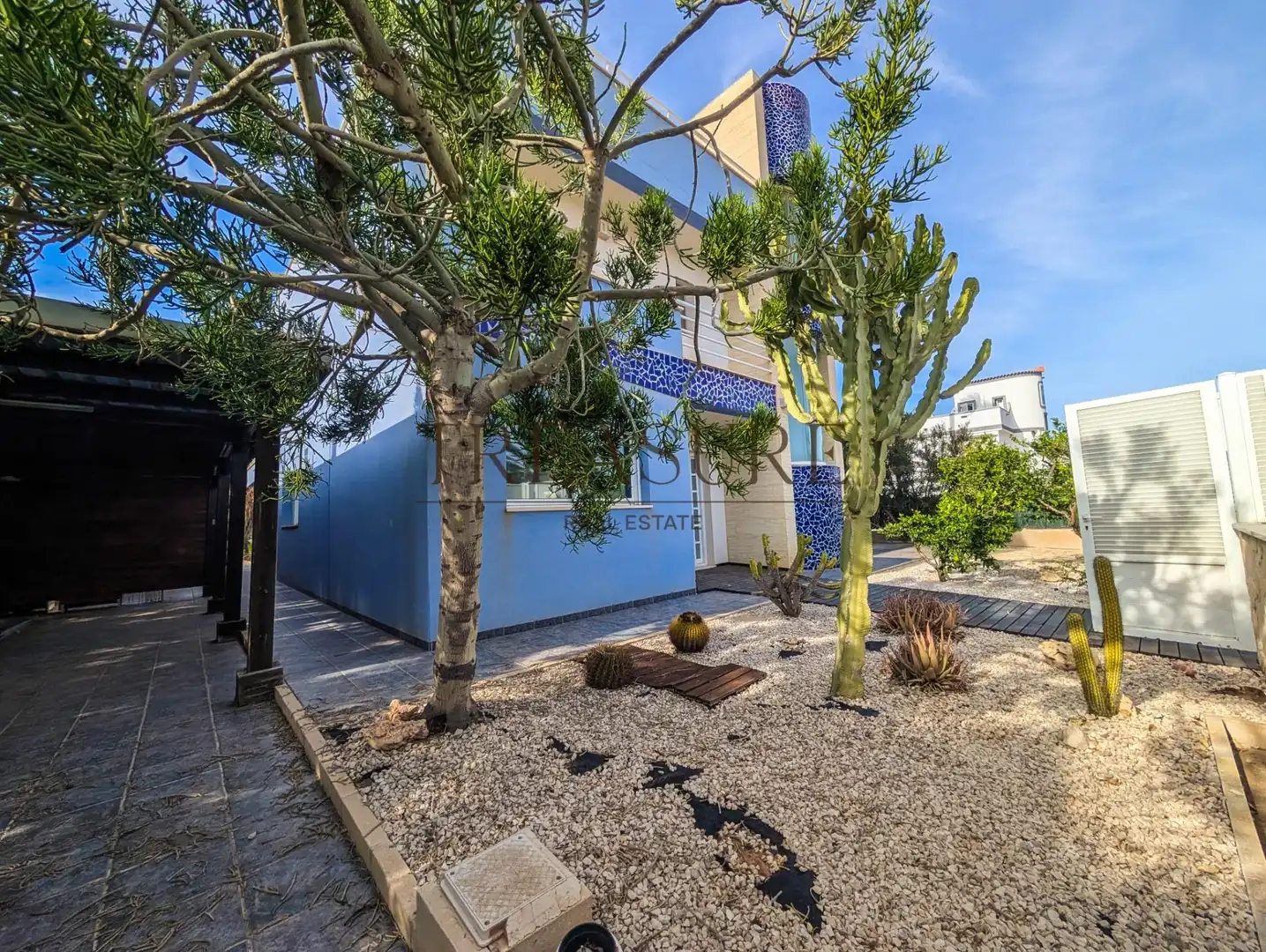 Exterior view of Houses for sale in La Manga del Mar Menor  with Air Conditioner, Private garden and Terrace