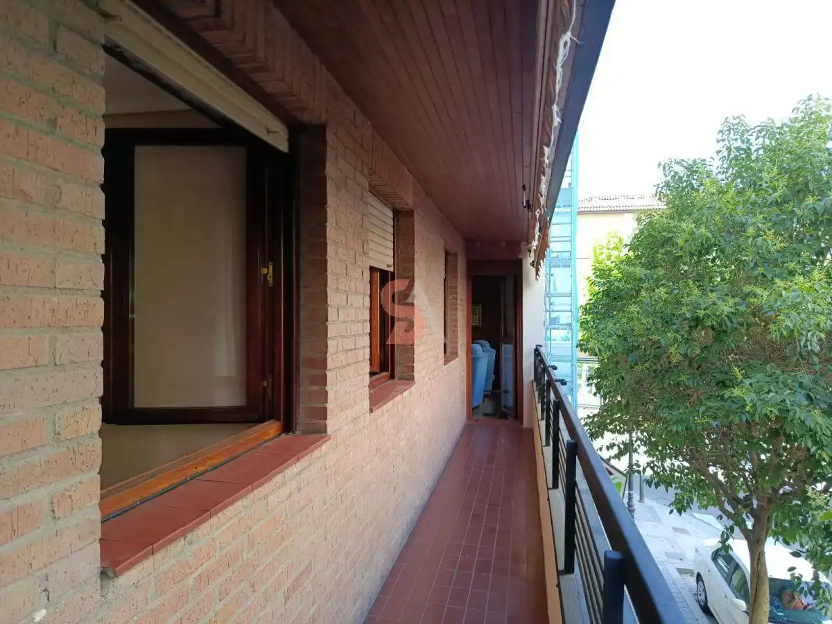 Terraza de Piso de alquiler en Valladolid con Calefacción y Terraza