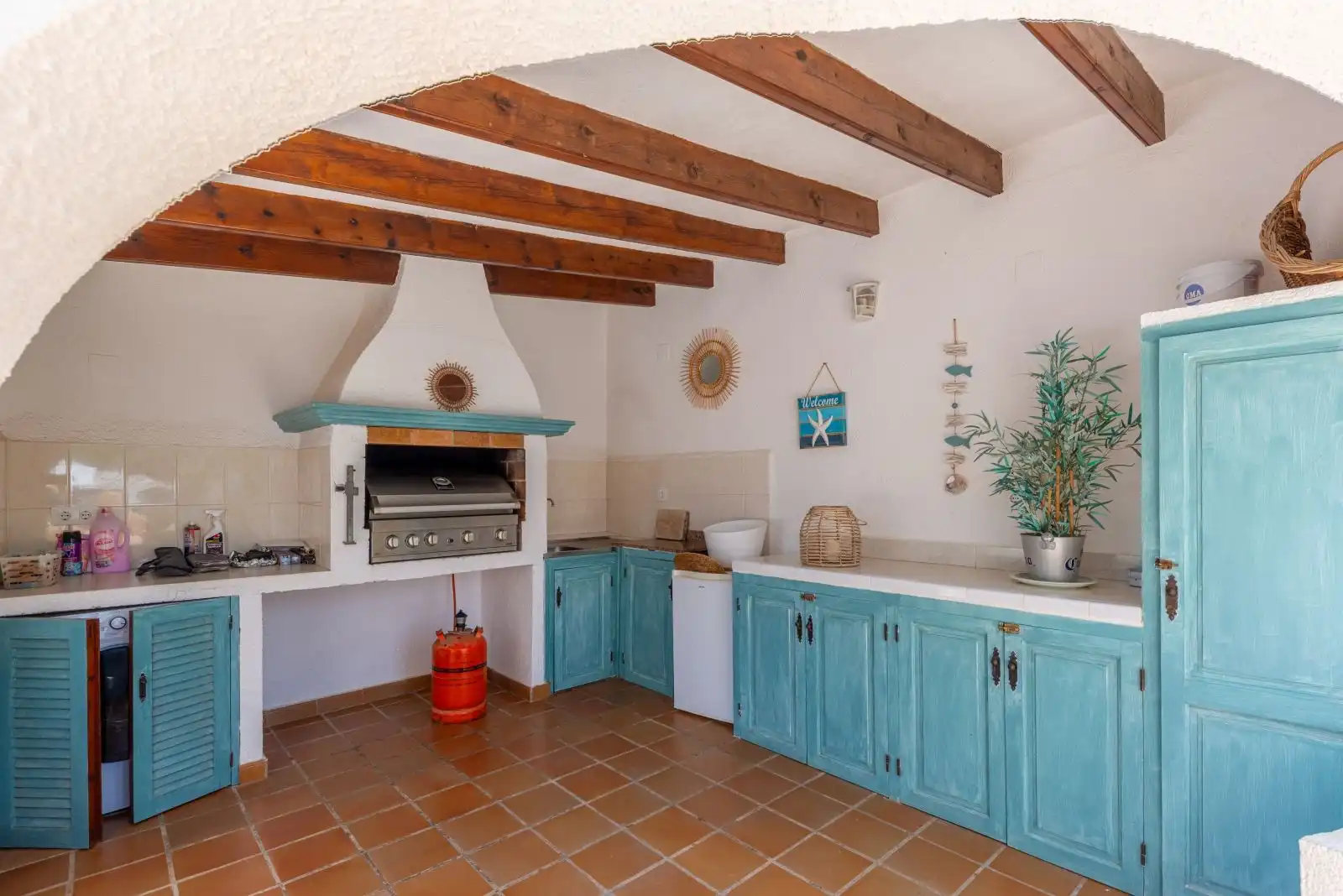 Cocina de Casa o chalet en venta en Moraira con Aire acondicionado, Calefacción y Terraza