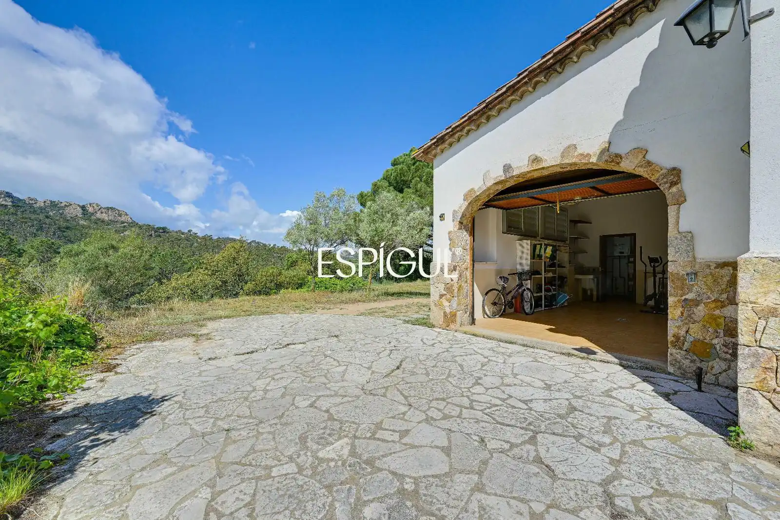 Vista exterior de Casa o xalet en venda en Santa Cristina d'Aro amb Calefacció, Terrassa i Forn