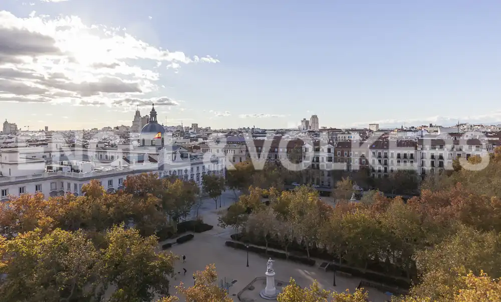 Vista exterior de Pis en venda en Madrid amb Aire condicionat, Calefacció i Moblat